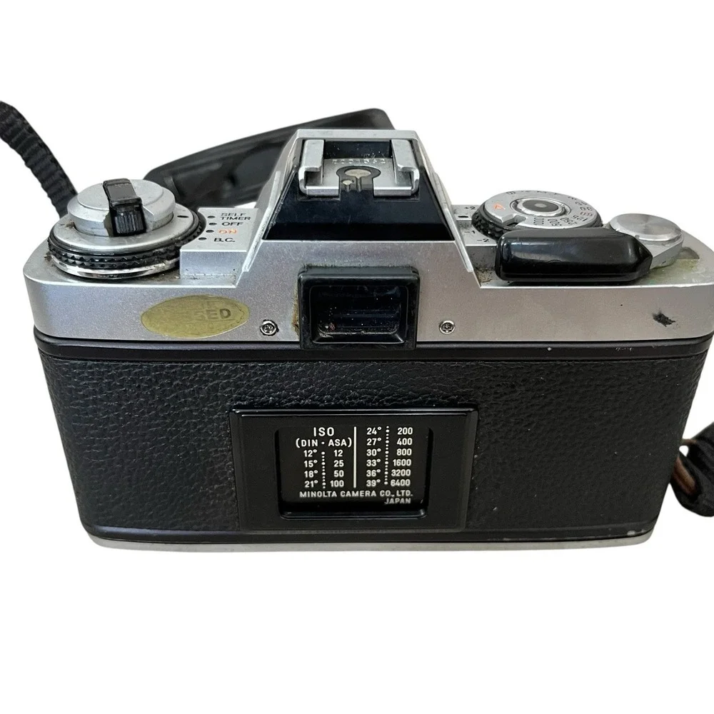 Minolta XG-1 35mm SLR Film Camera Body Only Untested Parts Repair Vintage